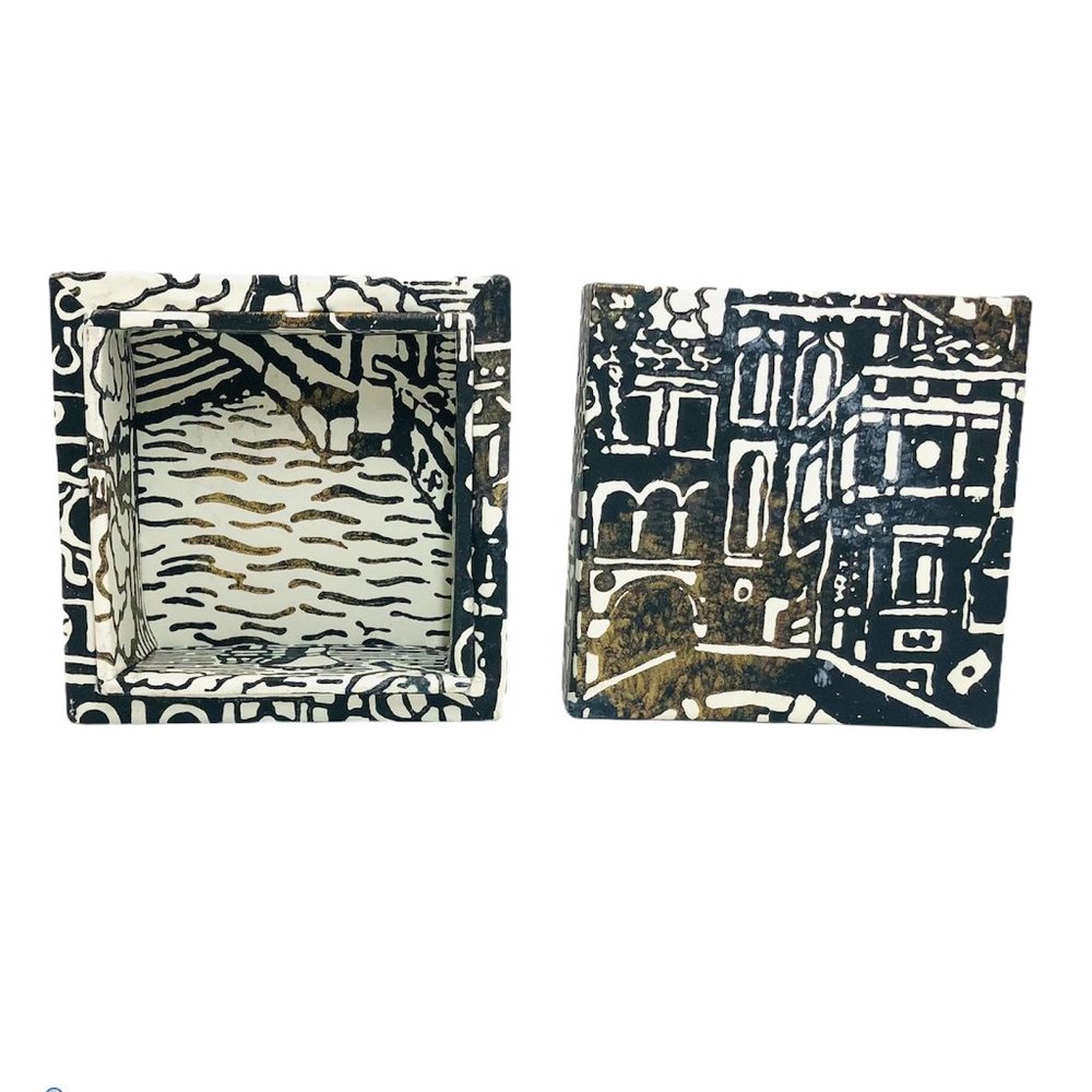 iL Pavone Venezia Handmade paper Keepsake Box - Picture 5 of 8